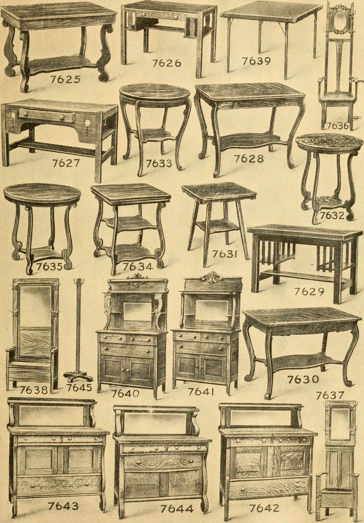 An illustration from Catalog "T" of standard merchandise : obtainable in exchange for S, 1915, leaf 48