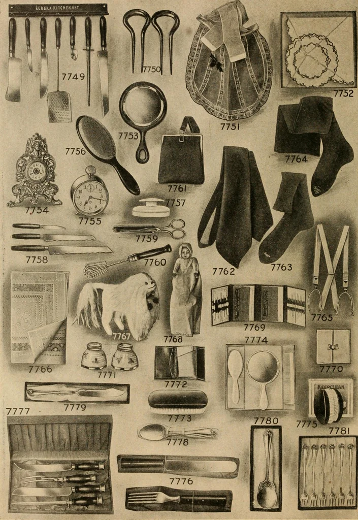 An illustration from Catalog "T" of standard merchandise : obtainable in exchange for S, 1915, leaf 53