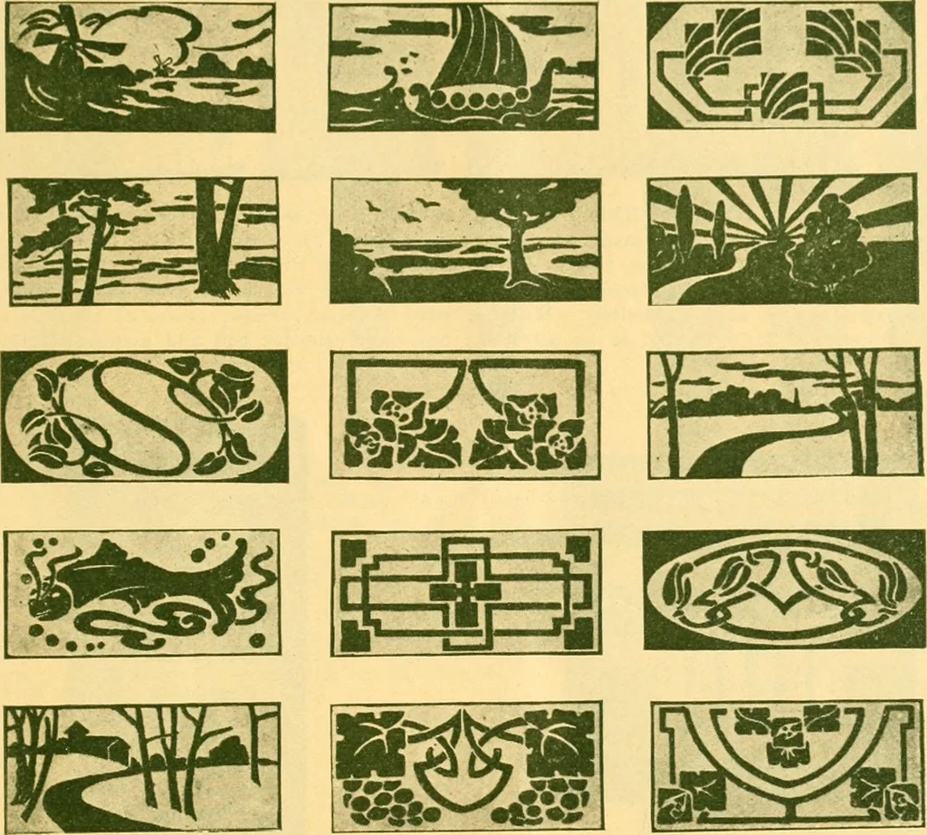 An illustration from Catalogue 82., 1911, leaf 8