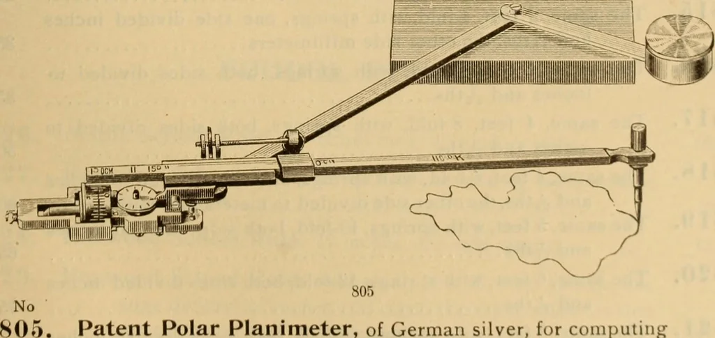 An illustration from Catalogue. A.H. Abbott & co., manufacturers and importers of mathematical and surveying instruments and drawing materials of every description .., 1896, leaf 110