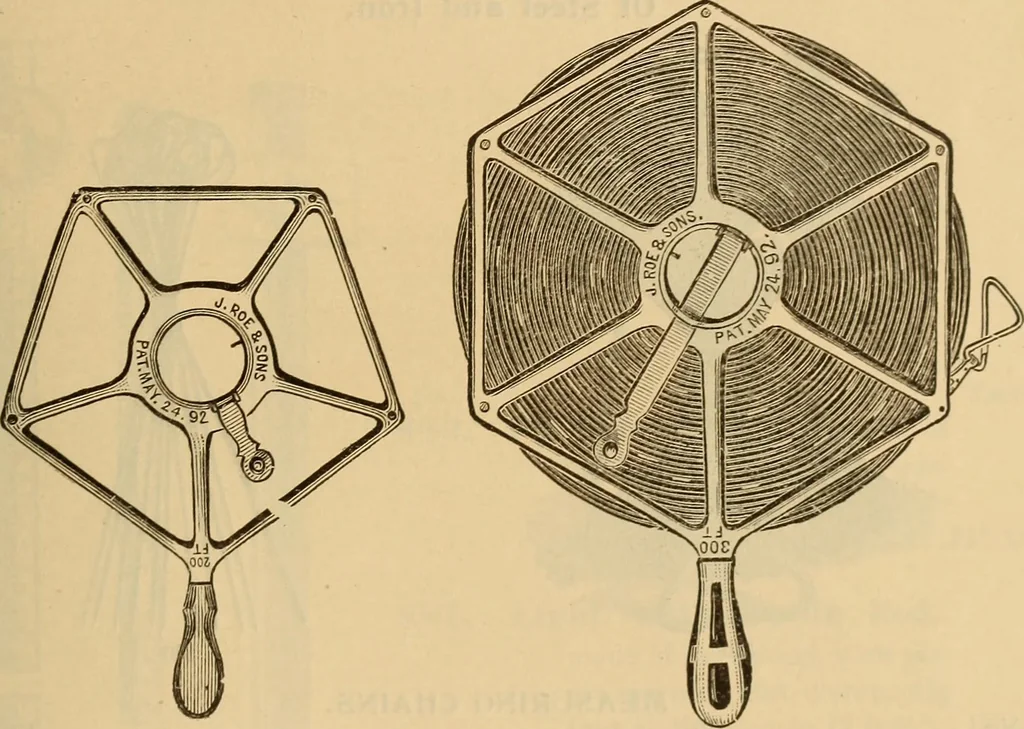 An illustration from Catalogue. A.H. Abbott & co., manufacturers and importers of mathematical and surveying instruments and drawing materials of every description .., 1896, leaf 116