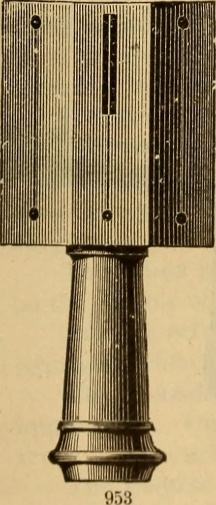 An illustration from Catalogue. A.H. Abbott & co., manufacturers and importers of mathematical and surveying instruments and drawing materials of every description .., 1896, leaf 126
