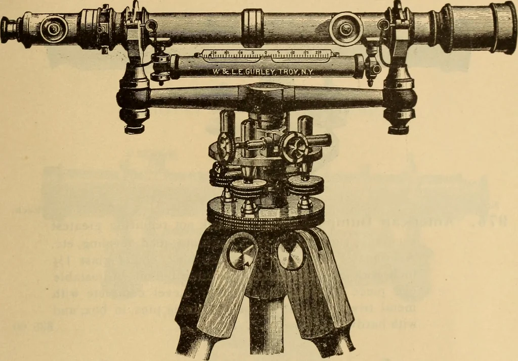 An illustration from Catalogue. A.H. Abbott & co., manufacturers and importers of mathematical and surveying instruments and drawing materials of every description .., 1896, leaf 132