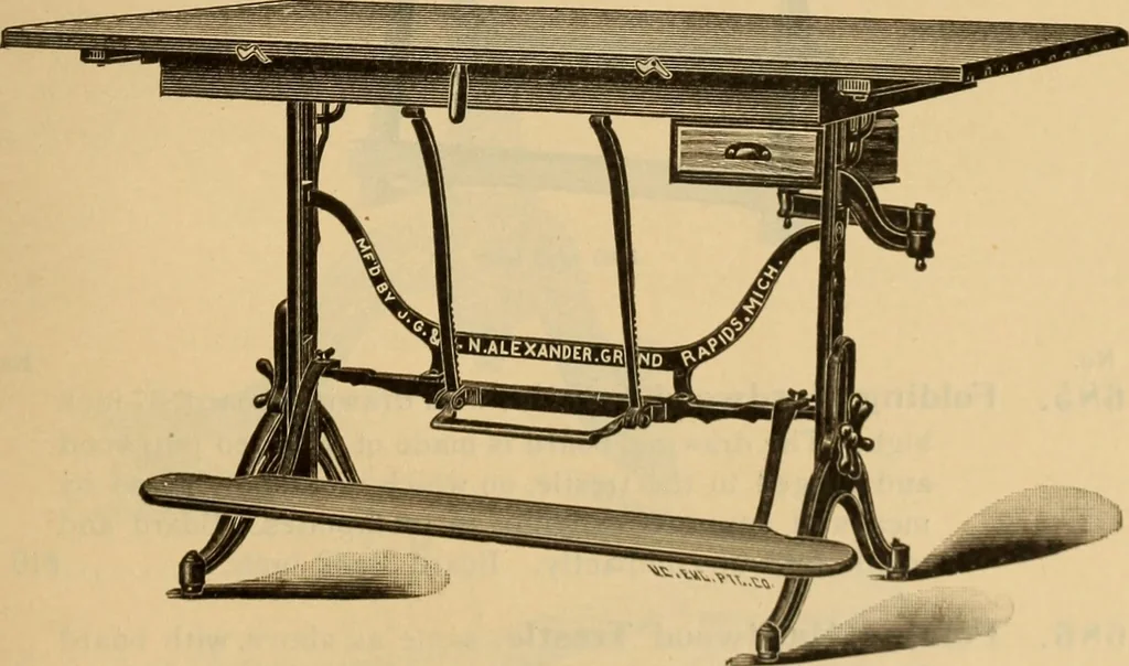 An illustration from Catalogue. A.H. Abbott & co., manufacturers and importers of mathematical and surveying instruments and drawing materials of every description .., 1896, leaf 172
