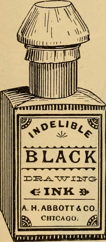 An illustration from Catalogue. A.H. Abbott & co., manufacturers and importers of mathematical and surveying instruments and drawing materials of every description .., 1896, leaf 182
