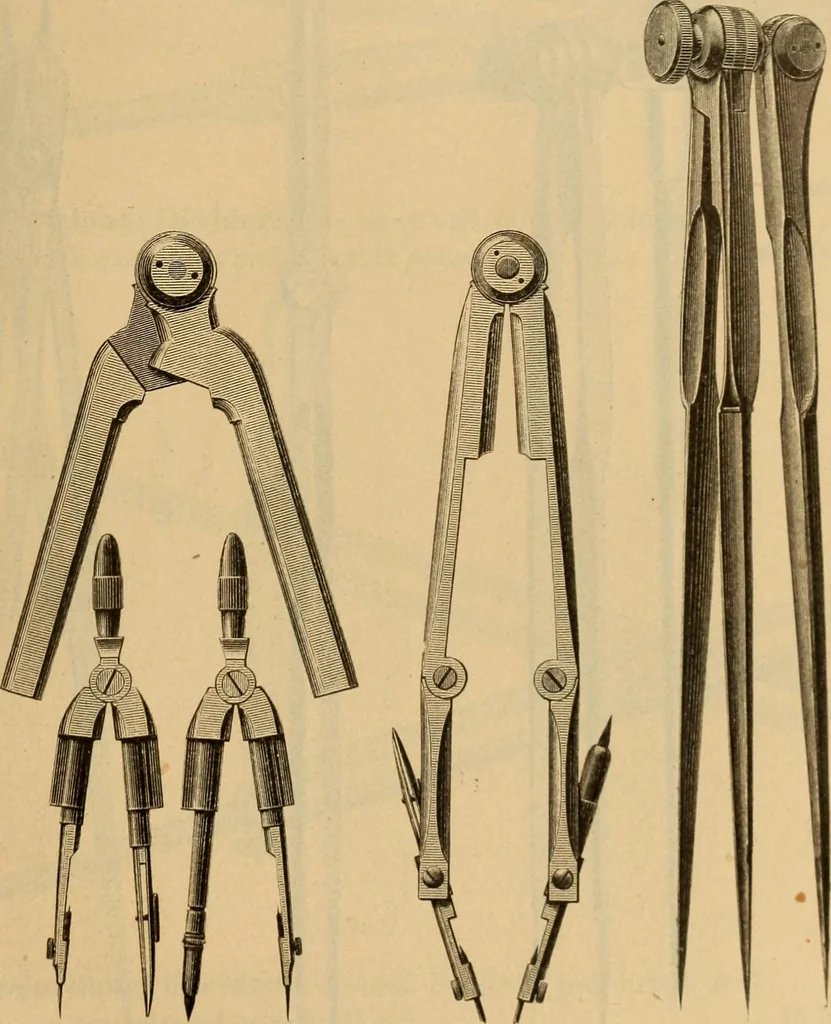 An illustration from Catalogue. A.H. Abbott & co., manufacturers and importers of mathematical and surveying instruments and drawing materials of every description .., 1896, leaf 38
