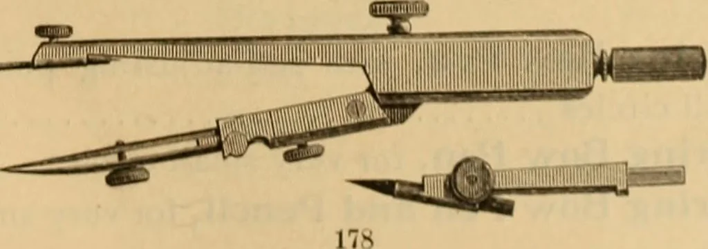 An illustration from Catalogue. A.H. Abbott & co., manufacturers and importers of mathematical and surveying instruments and drawing materials of every description .., 1896, leaf 40