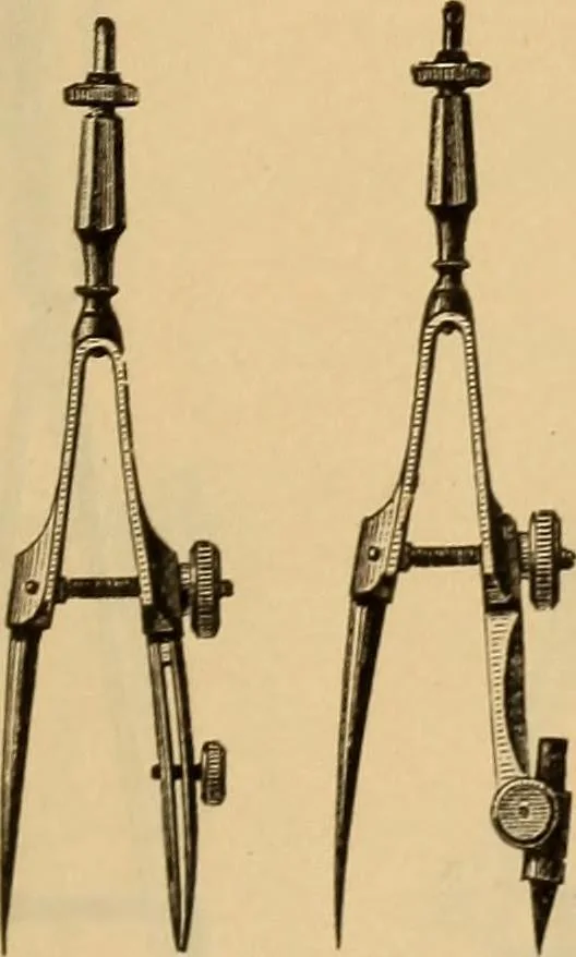 An illustration from Catalogue. A.H. Abbott & co., manufacturers and importers of mathematical and surveying instruments and drawing materials of every description .., 1896, leaf 42
