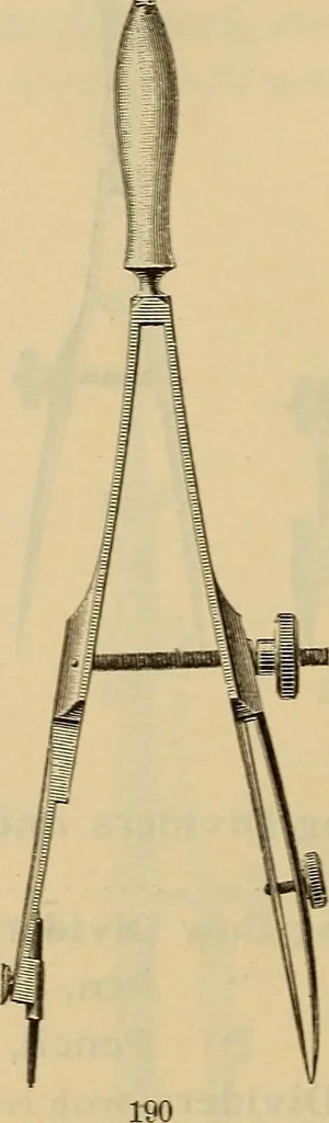 An illustration from Catalogue. A.H. Abbott & co., manufacturers and importers of mathematical and surveying instruments and drawing materials of every description .., 1896, leaf 43