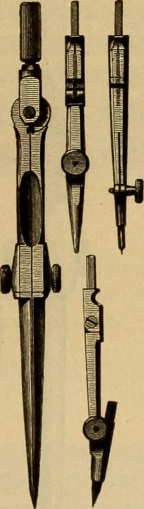 An illustration from Catalogue. A.H. Abbott & co., manufacturers and importers of mathematical and surveying instruments and drawing materials of every description .., 1896, leaf 58