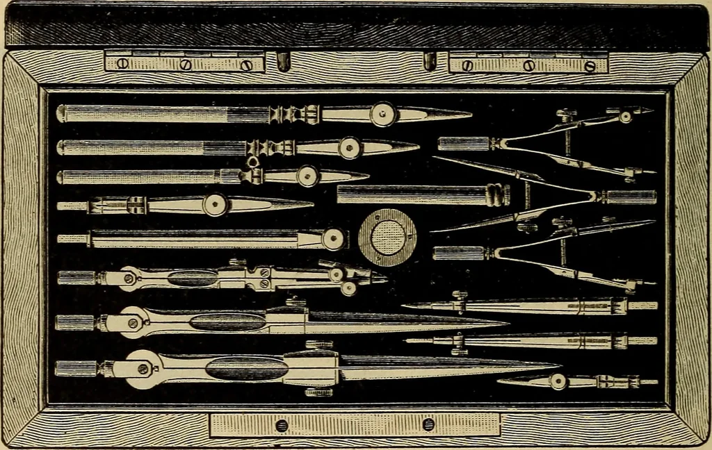 An illustration from Catalogue. A.H. Abbott & co., manufacturers and importers of mathematical and surveying instruments and drawing materials of every description .., 1896, leaf 63