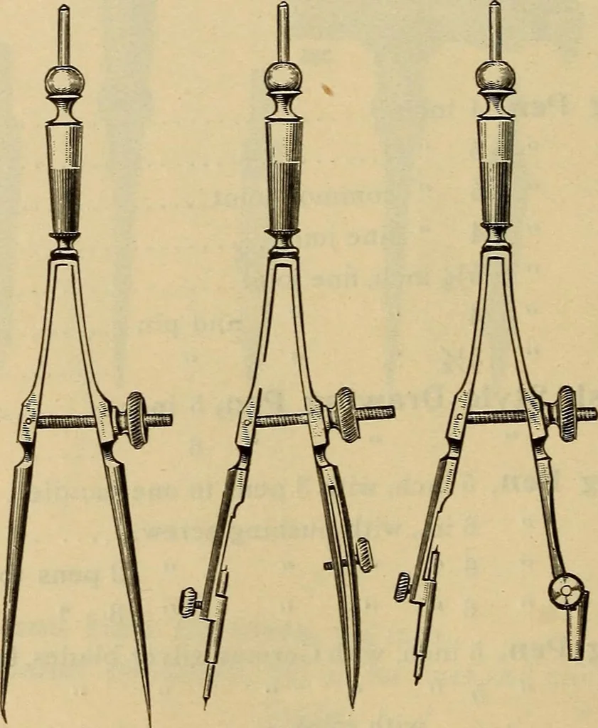 An illustration from Catalogue. A.H. Abbott & co., manufacturers and importers of mathematical and surveying instruments and drawing materials of every description .., 1896, leaf 69