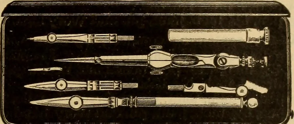 An illustration from Catalogue. A.H. Abbott & co., manufacturers and importers of mathematical and surveying instruments and drawing materials of every description .., 1896, leaf 72
