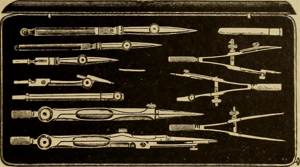 An illustration from Catalogue. A.H. Abbott & co., manufacturers and importers of mathematical and surveying instruments and drawing materials of every description .., 1896, leaf 80