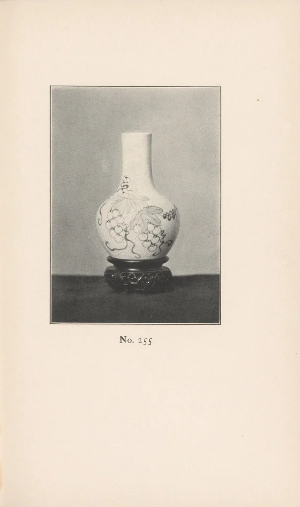An illustration from Catalogue of antique Chinese porcelains owned by George B. Warren, of Troy, New York, 1902, leaf 43
