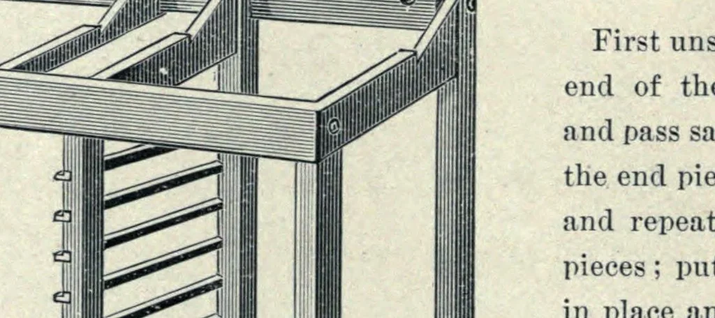 An illustration from Catalogue and book of specimens of type faces and printing material and machinery, 1895, leaf 384