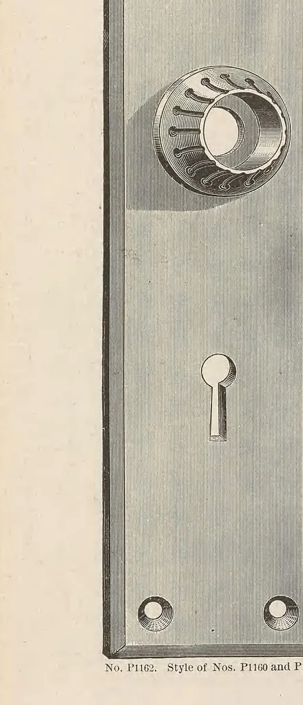 An illustration from Catalogue of builders' hardware, 1887, leaf 292