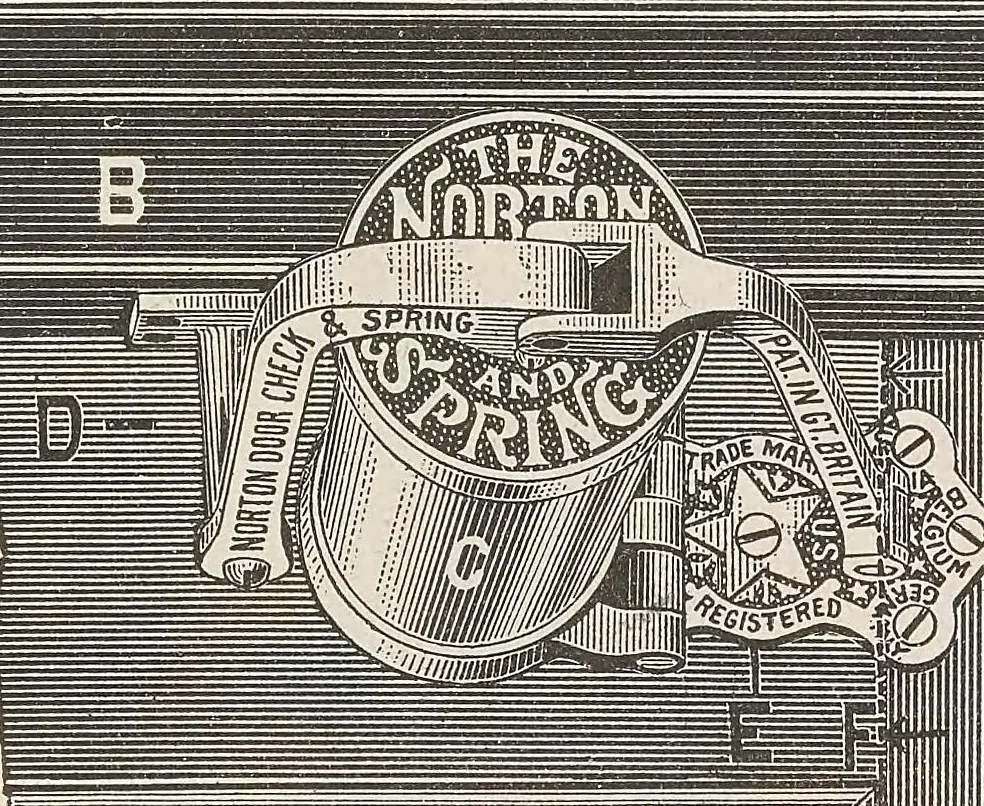 An illustration from Catalogue of builders' hardware, 1887, leaf 401