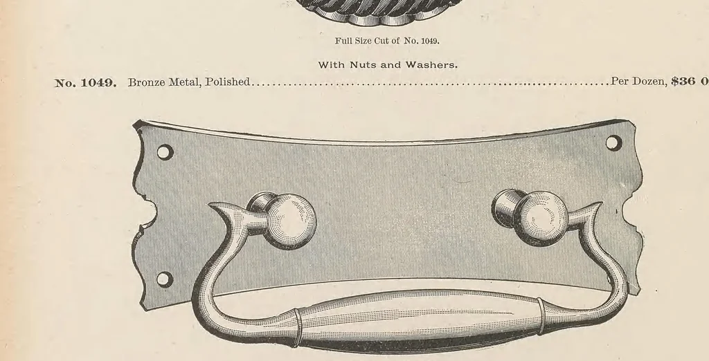 An illustration from Catalogue of builders' hardware, 1887, leaf 502