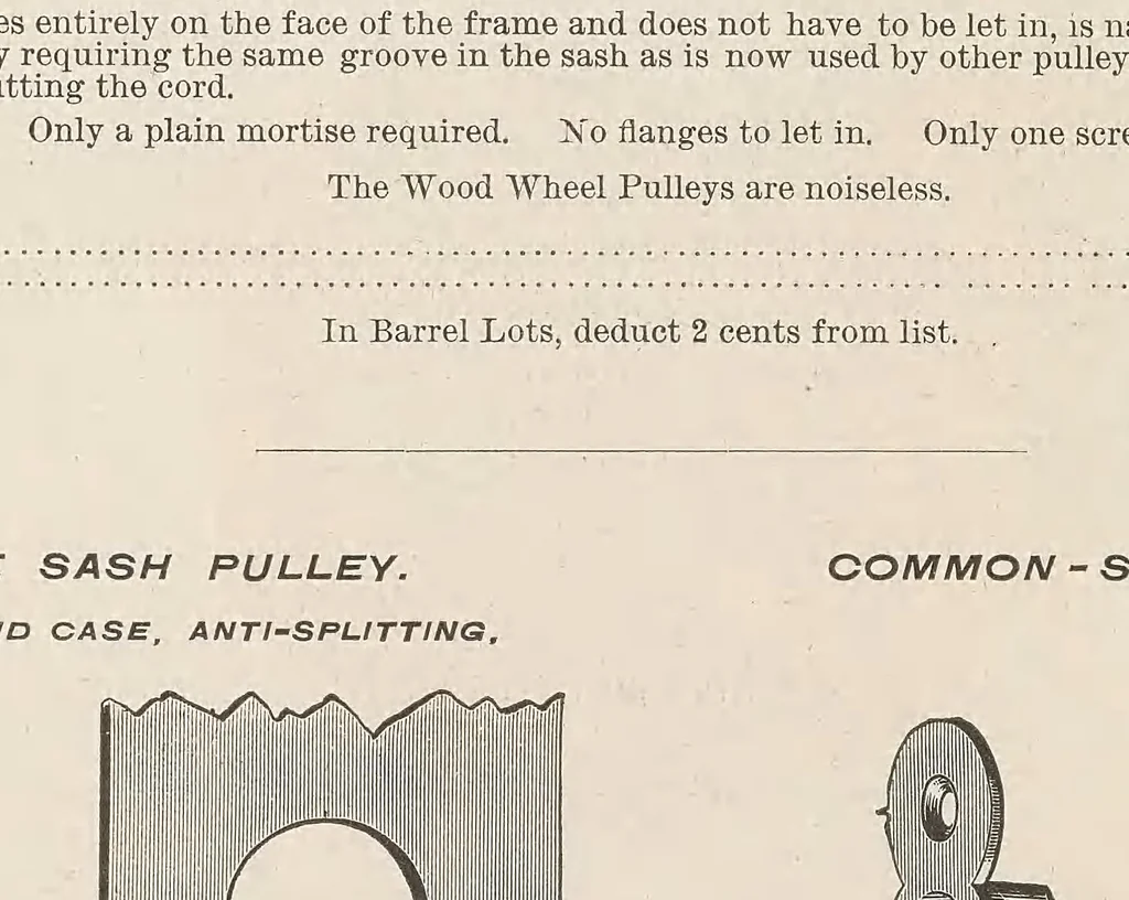 An illustration from Catalogue of builders' hardware, 1887, leaf 556