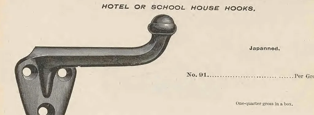An illustration from Catalogue of builders' hardware, 1887, leaf 590