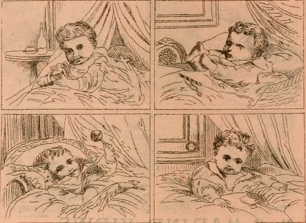 An illustration from Catalogue : Carter's oil chromos, Carter's popular crayons., 1877, leaf 13