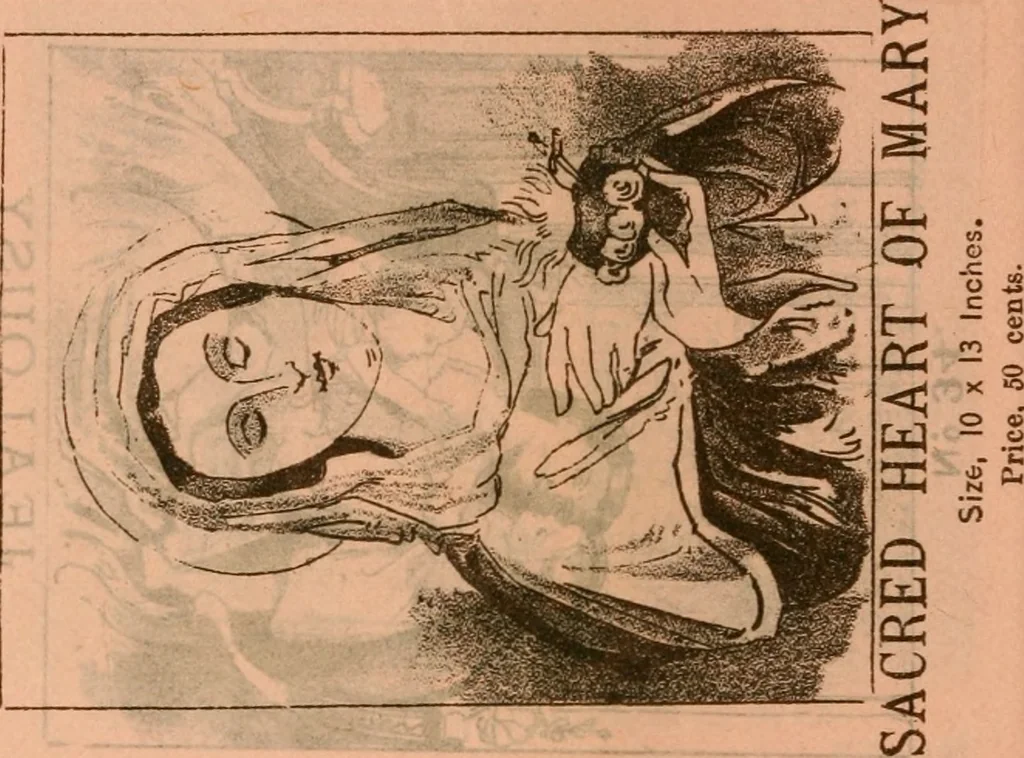 An illustration from Catalogue : Carter's oil chromos, Carter's popular crayons., 1877, leaf 21