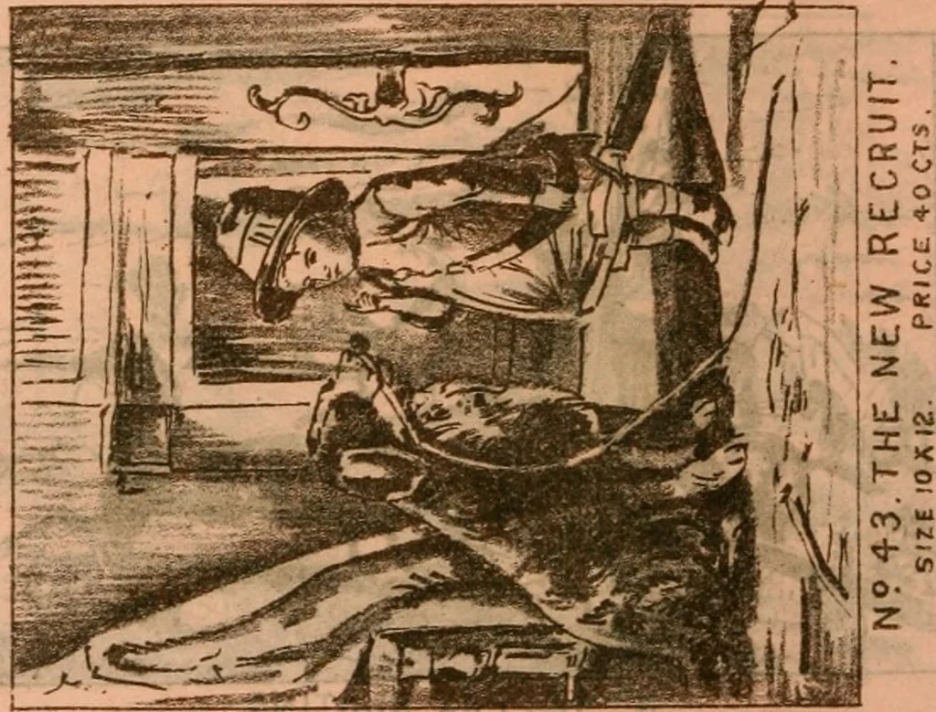 An illustration from Catalogue : Carter's oil chromos, Carter's popular crayons., 1877, leaf 25