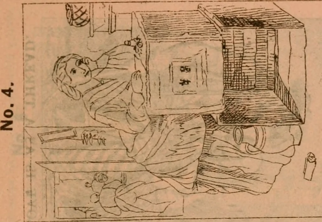 An illustration from Catalogue : Carter's oil chromos, Carter's popular crayons., 1877, leaf 30