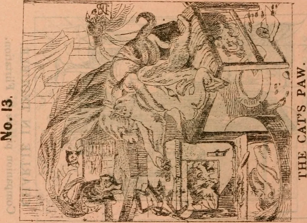 An illustration from Catalogue : Carter's oil chromos, Carter's popular crayons., 1877, leaf 33