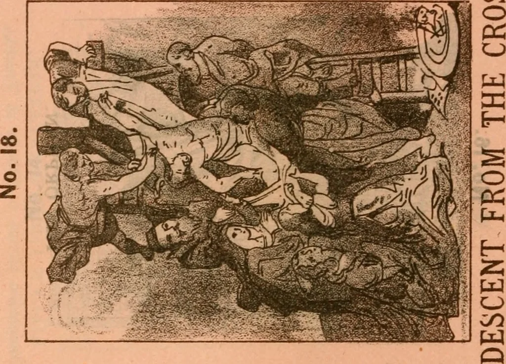 An illustration from Catalogue : Carter's oil chromos, Carter's popular crayons., 1877, leaf 35