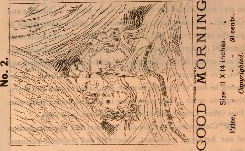 An illustration from Catalogue : Carter's oil chromos, Carter's popular crayons., 1877, leaf 5