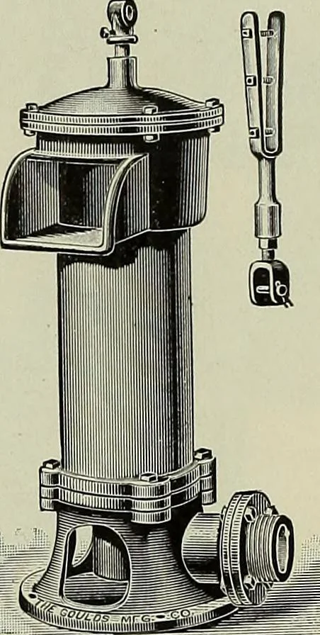 An illustration from Catalogue "C" of pumps and hydraulic machinery for every service .., 1903, leaf 102