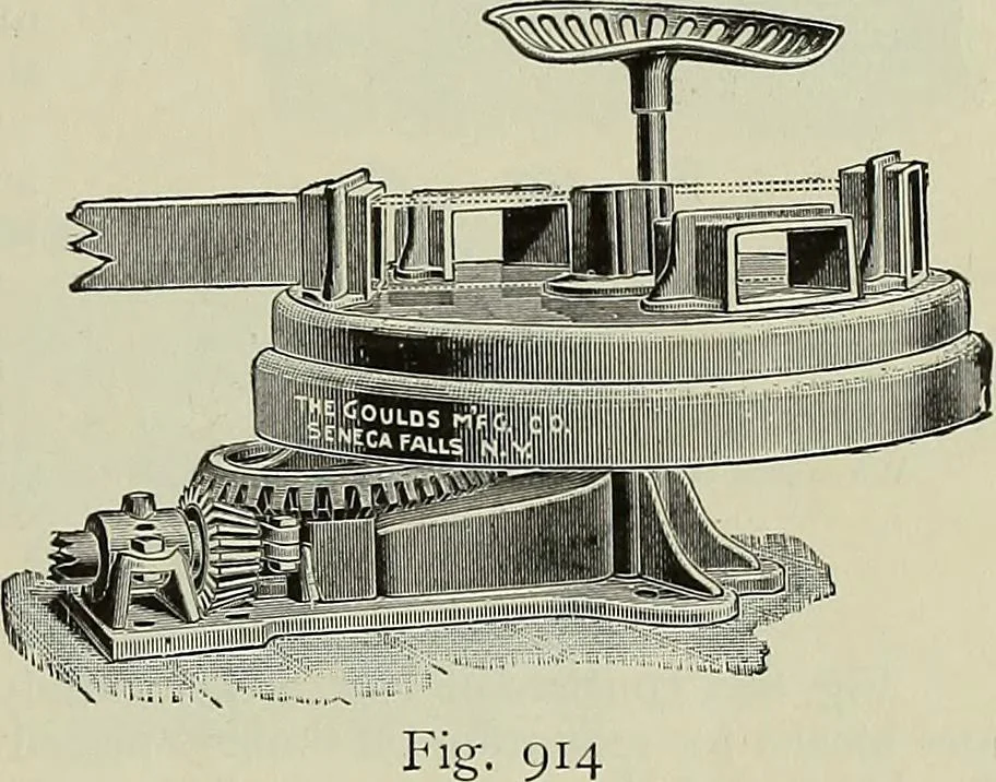 An illustration from Catalogue "C" of pumps and hydraulic machinery for every service .., 1903, leaf 106