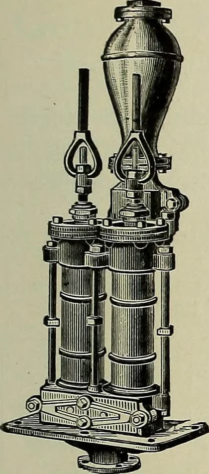 An illustration from Catalogue "C" of pumps and hydraulic machinery for every service .., 1903, leaf 110