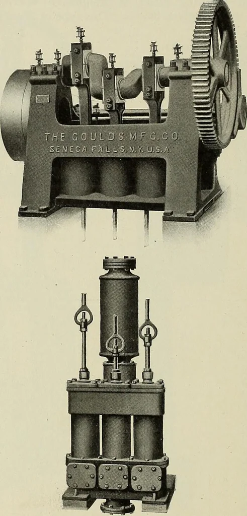 An illustration from Catalogue "C" of pumps and hydraulic machinery for every service .., 1903, leaf 121