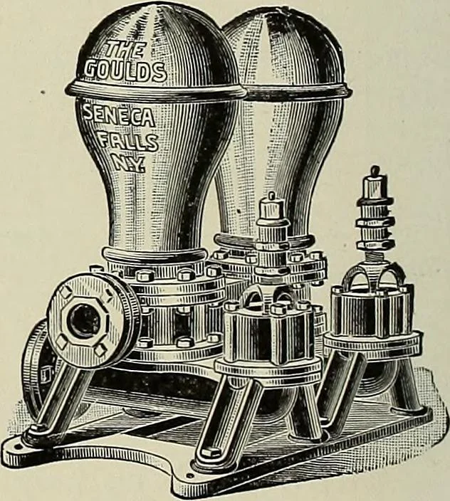 An illustration from Catalogue "C" of pumps and hydraulic machinery for every service .., 1903, leaf 143