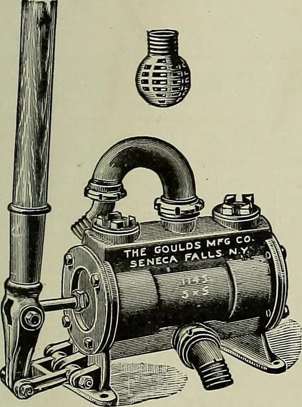 An illustration from Catalogue "C" of pumps and hydraulic machinery for every service .., 1903, leaf 146