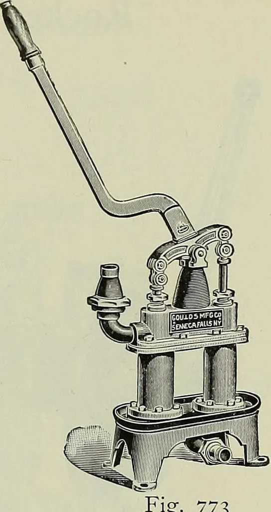 An illustration from Catalogue "C" of pumps and hydraulic machinery for every service .., 1903, leaf 150