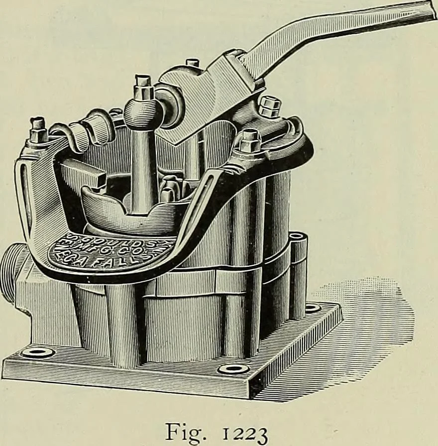 An illustration from Catalogue "C" of pumps and hydraulic machinery for every service .., 1903, leaf 154