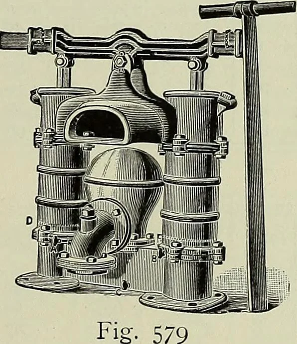 An illustration from Catalogue "C" of pumps and hydraulic machinery for every service .., 1903, leaf 156