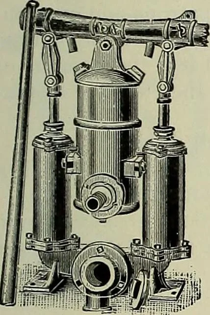 An illustration from Catalogue "C" of pumps and hydraulic machinery for every service .., 1903, leaf 158