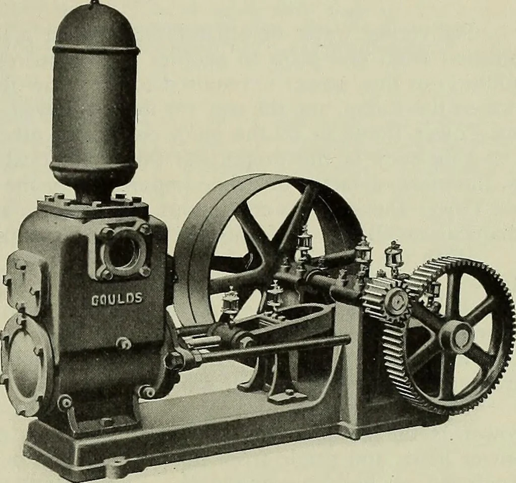 An illustration from Catalogue "C" of pumps and hydraulic machinery for every service .., 1903, leaf 184