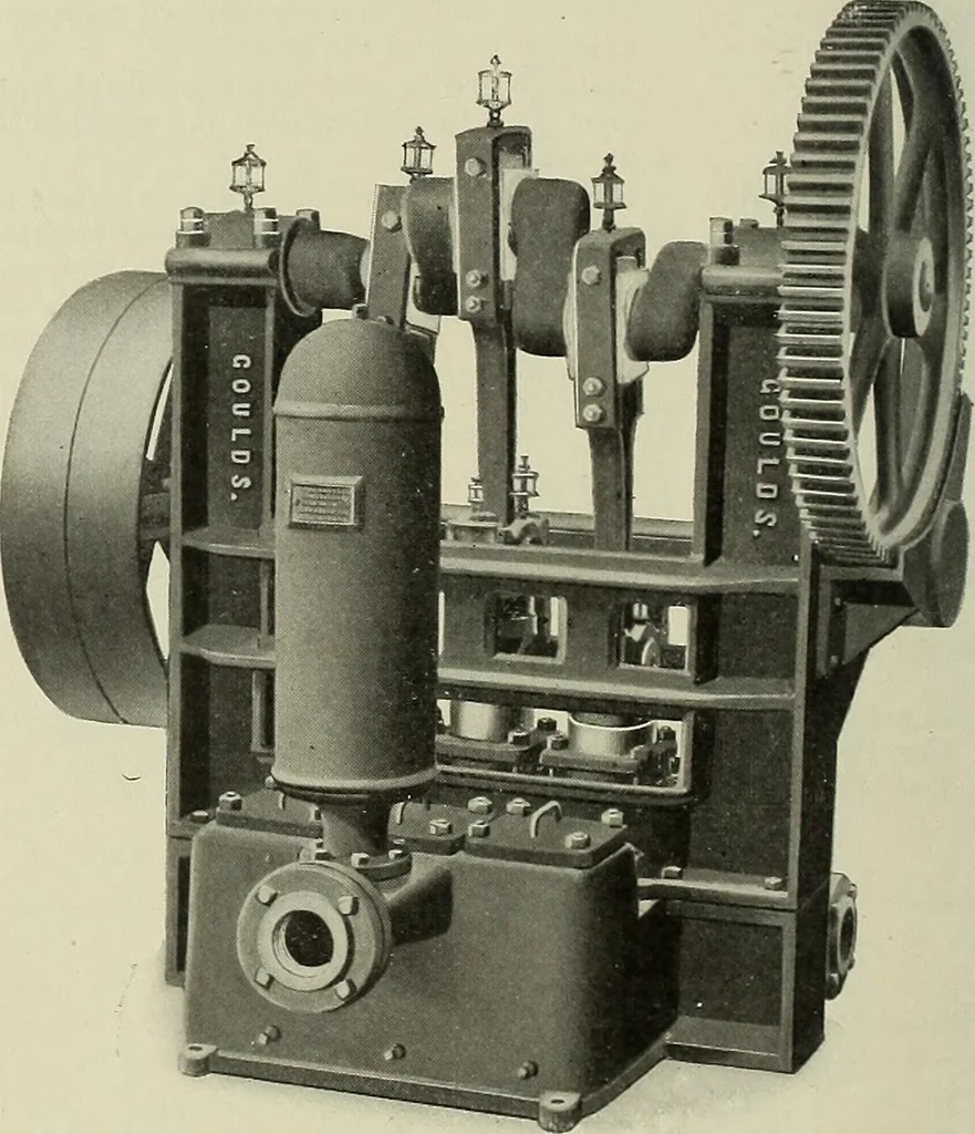 An illustration from Catalogue "C" of pumps and hydraulic machinery for every service .., 1903, leaf 189
