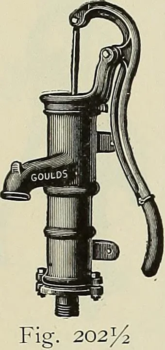 An illustration from Catalogue "C" of pumps and hydraulic machinery for every service .., 1903, leaf 19