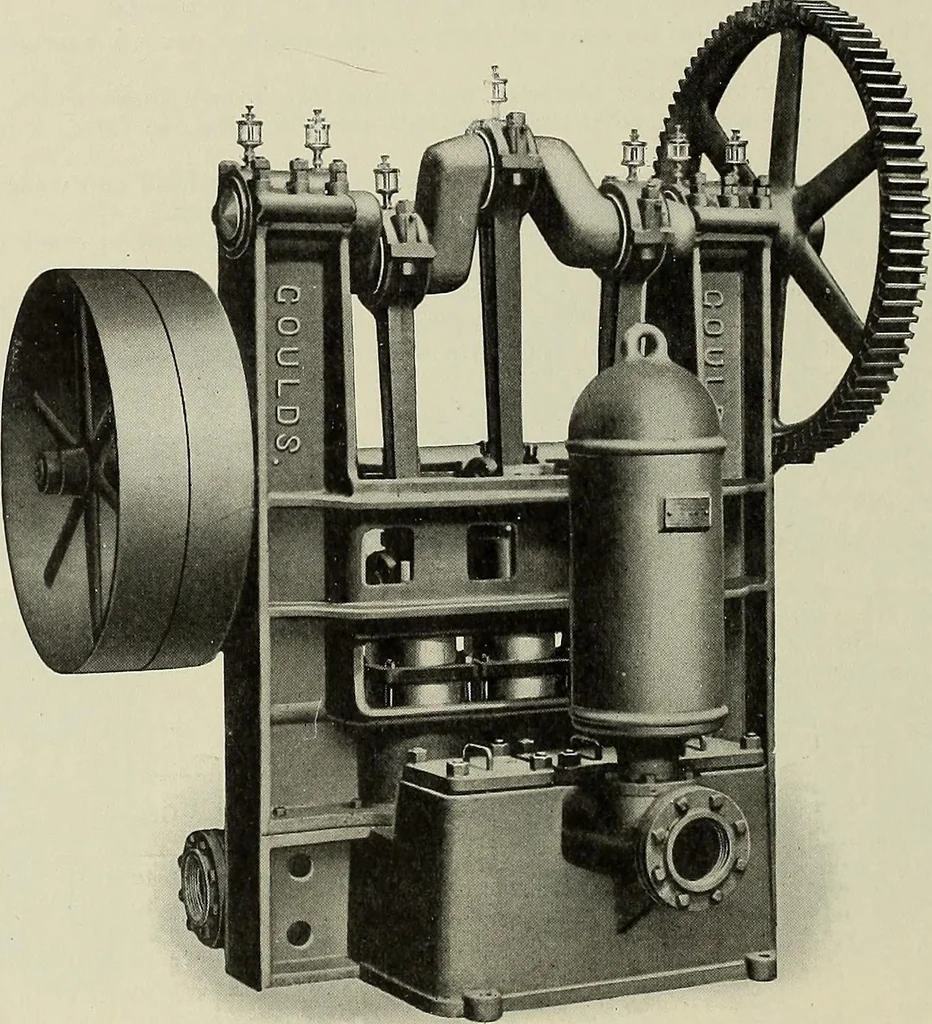 An illustration from Catalogue "C" of pumps and hydraulic machinery for every service .., 1903, leaf 191