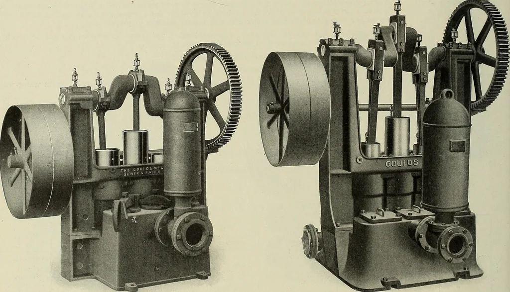 An illustration from Catalogue "C" of pumps and hydraulic machinery for every service .., 1903, leaf 195