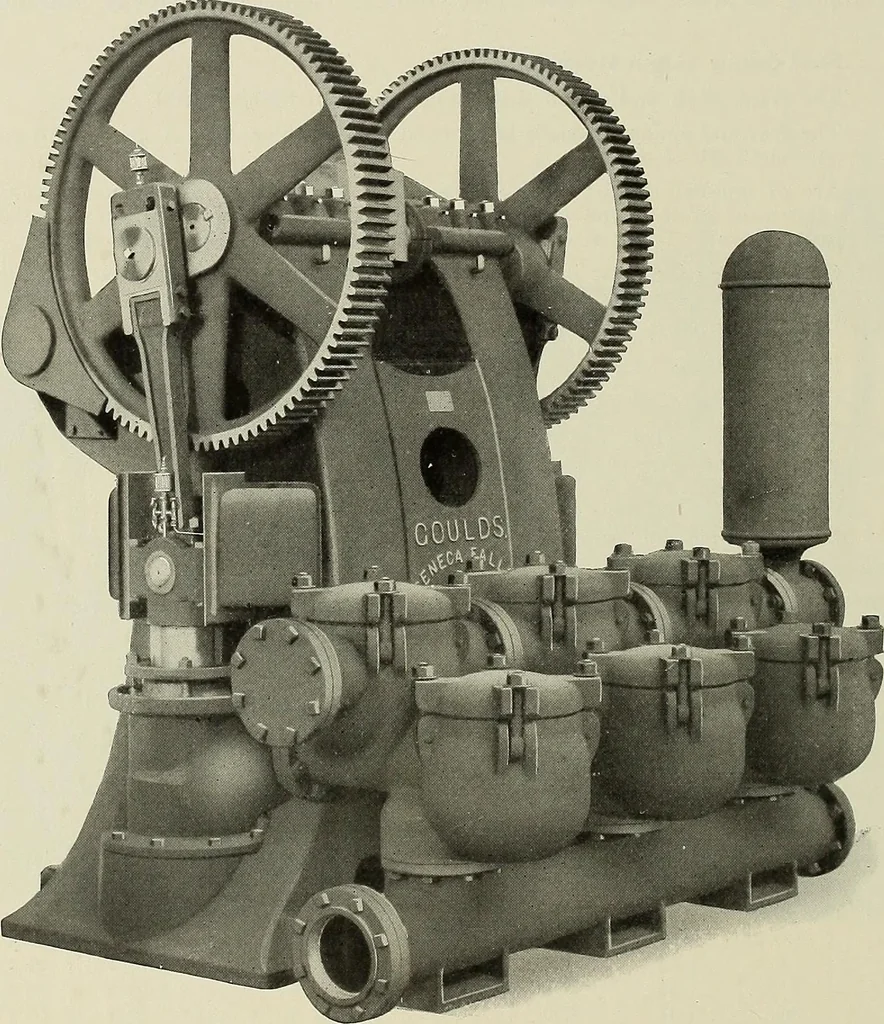 An illustration from Catalogue "C" of pumps and hydraulic machinery for every service .., 1903, leaf 197