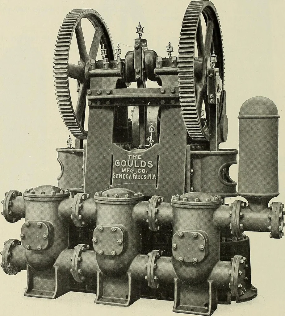 An illustration from Catalogue "C" of pumps and hydraulic machinery for every service .., 1903, leaf 201