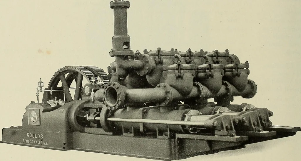 An illustration from Catalogue "C" of pumps and hydraulic machinery for every service .., 1903, leaf 209